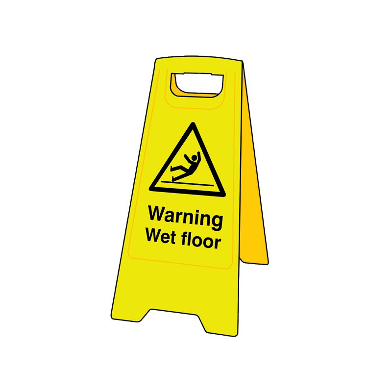 Scan - Warning Wet Floor - Heavy Duty 'A' Board