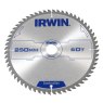 250 x 30mm x 60T ATB IRWIN - General Purpose Table & Mitre Saw Blade, ATB