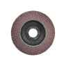 115 x 22mm 40 Grit Faithfull - Aluminium Oxide Flap Discs