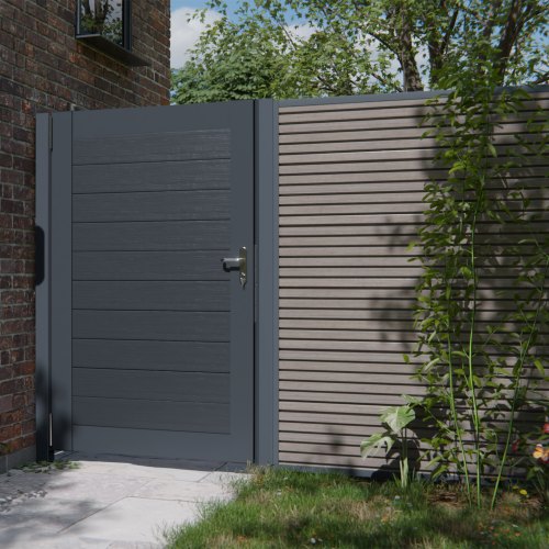 DuraPost&reg Gates Anthracite Grey