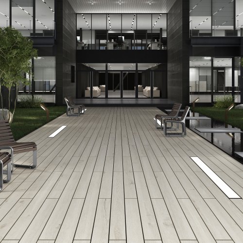 EXADECK Porcelain Decking Maple