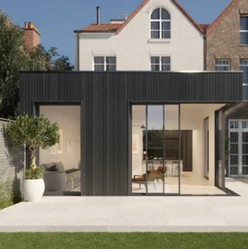 Ecoscape Composite Slatted Cladding