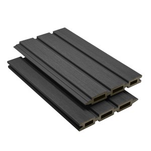 ScenicLiving Composite Slatted Fencing - Stone Grey