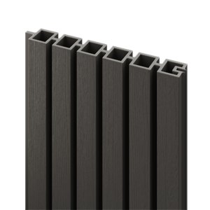 DuraPost Urban® Slatted Composite Board - Charcoal