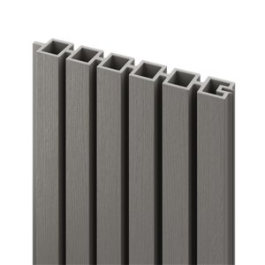 DuraPost Urban® Slatted Composite Board - Light Grey