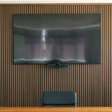 Project - Using Composite Slatted Cladding Indoors
