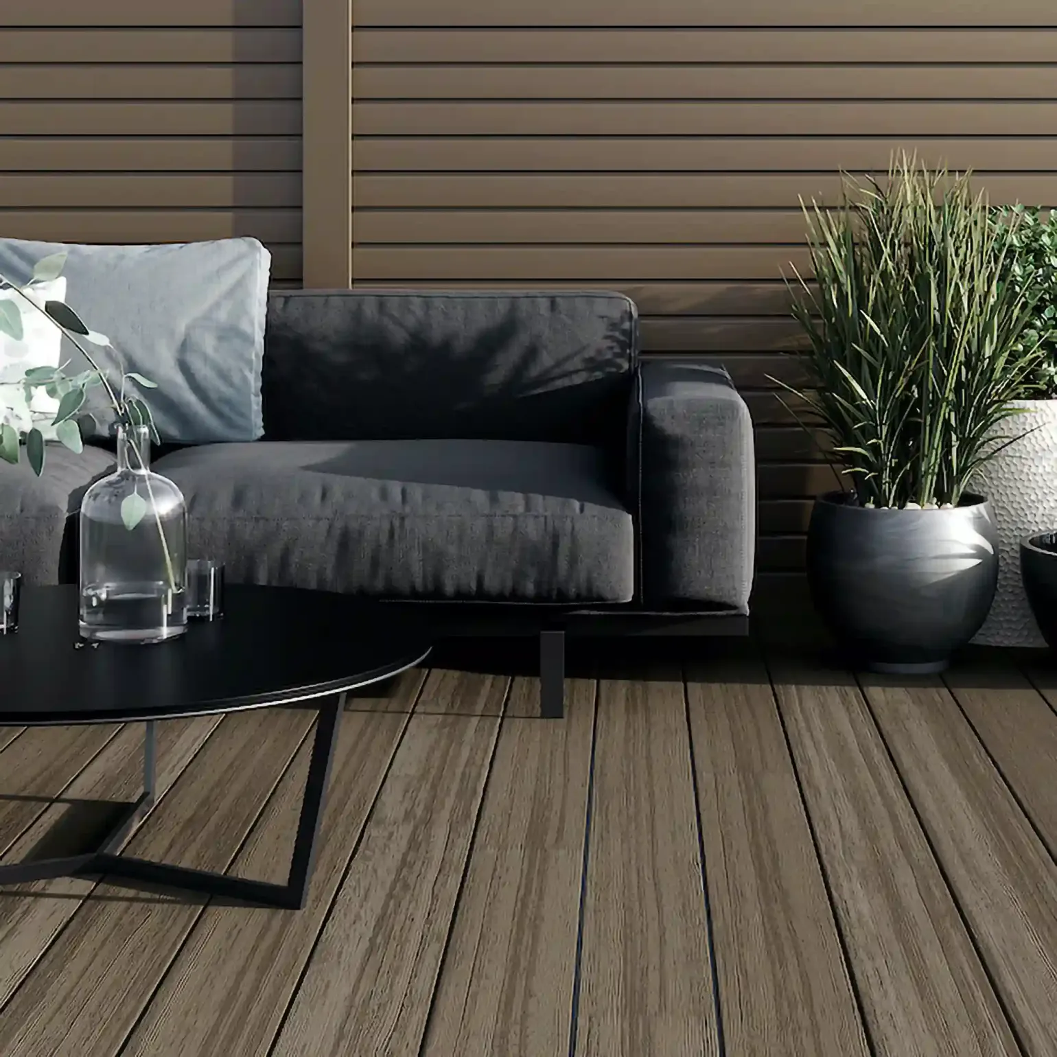 Enjoy a clean composite deck this summer
Unlike cleaning natural wood, cleaning composite decking is a quick, easy, and stress-free task. This type of decking is a great low maintenance option, and all you need are a few basic cleaning products and a good soft broom to make it ready for summer. Once you’ve cleaned your deck, you can enjoy long, leisurely hours relaxing on it and soaking up the summer sun.
Alternatively, if you’re looking to replace your existing decking or install new decking in your garden, BM Steel provides Ecoscape composite decking in a wide range of colours, including carbon, stone and flax. Shop online today or email websales@bmsteel.co.uk to request a sample.