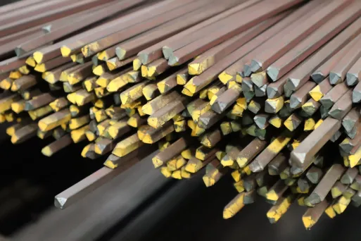 Steel rods