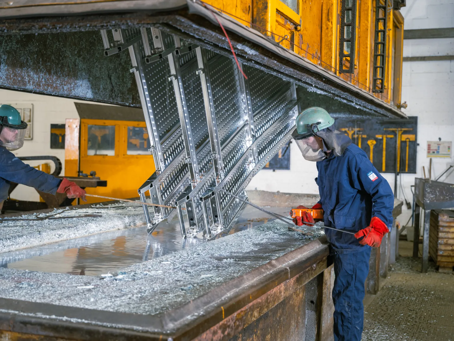 At BM Steel, we provide galvanising solutions that utilise the proven hot dip galvanising process, in which steel is immersed in molten zinc at approximately 450&deg;C to create a tough, metallurgically bonded coating that offers outstanding corrosion resistance and long-term durability. This process ensures complete protection &mdash; including edges, corners and internal surfaces &mdash; delivering maintenance-free performance that can exceed 70 years, depending on environmental conditions.

As one of the most sustainable and cost-effective steel protection methods available, hot dip galvanising minimises waste by reusing excess zinc and consistently provides the lowest lifetime cost compared with alternative coatings.
