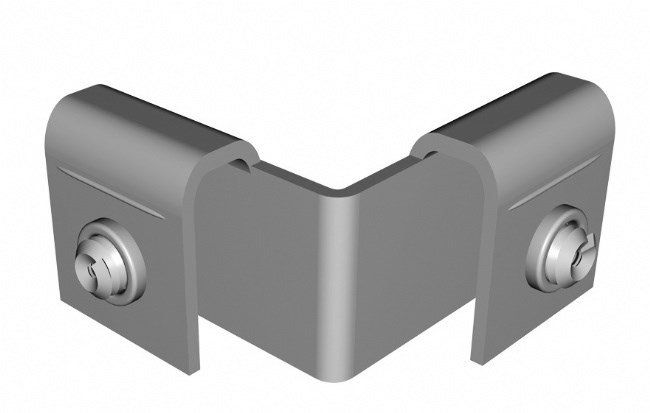 Internal Corner - Toe Plate Connector | BM Steel