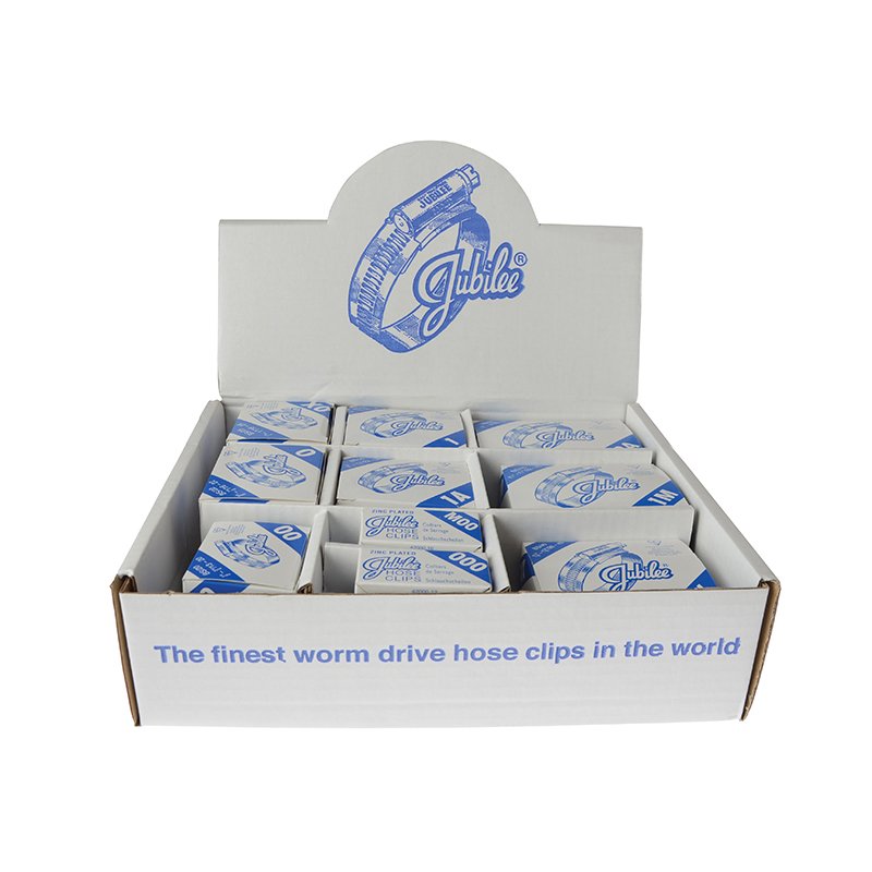 Jubilee HP100 Handy Pack Assorted 100 Clips (Mild Steel) BM Steel