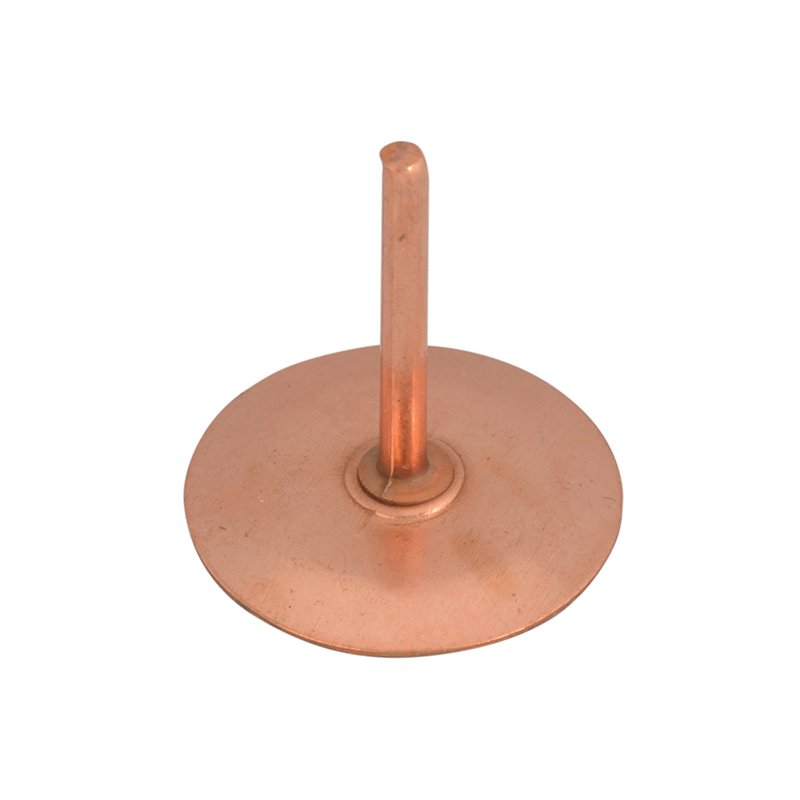 Copper Disc Rivets 20 x 20 x 1.5mm (Bag 100) BM Steel