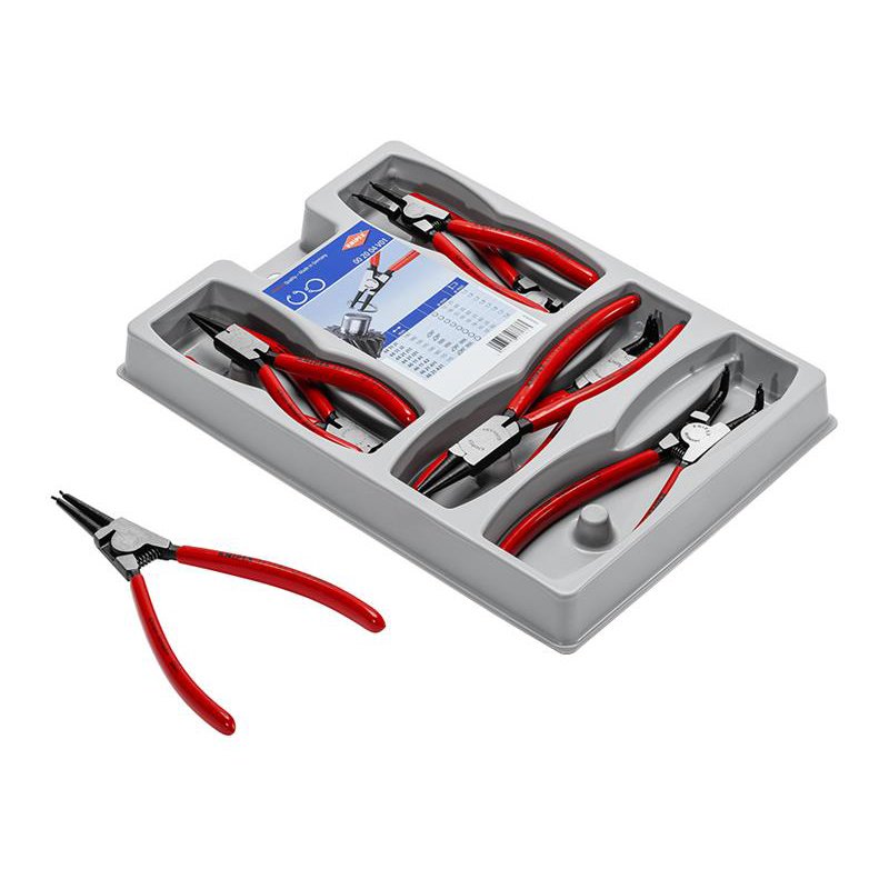 Knipex Circlip Plier Set, 8 Piece BM Steel