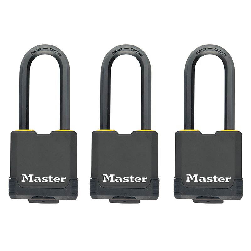 5 Pc. Master Pro Series Padlocks ALL Keyed The Same - Sherwood Auctions - View #7