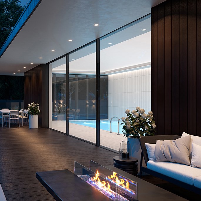 Ecoscape Forma - Havana Dark Brown Composite Panel Cladding Board | BM ...