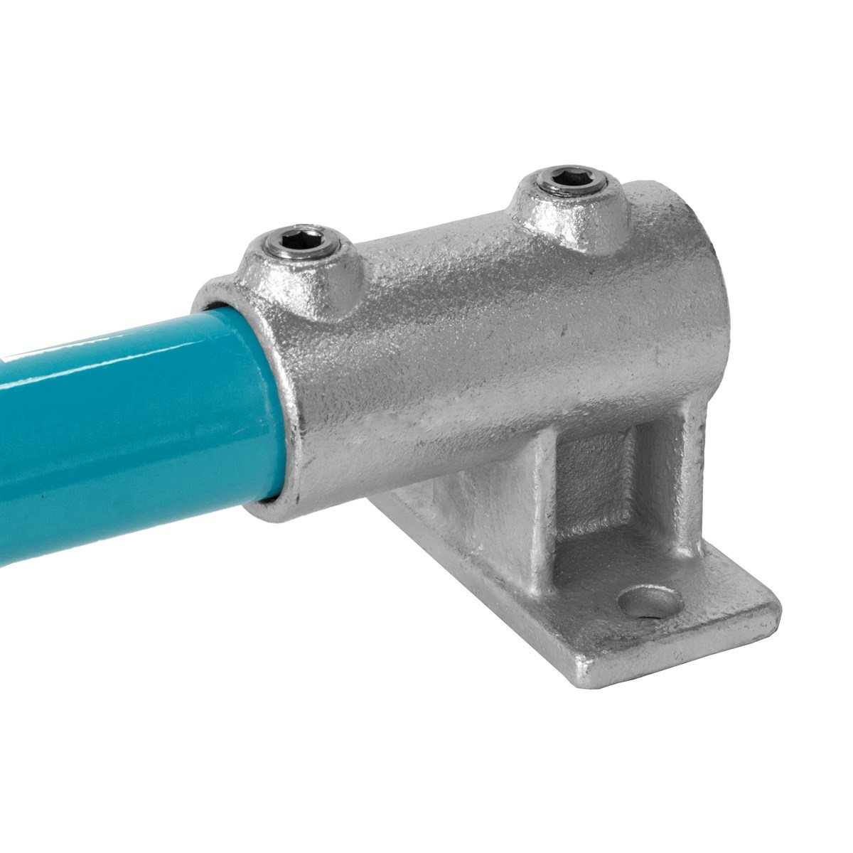 Support For Metal Railing 145-D Railing Side Support 48.3mm | BM Steel