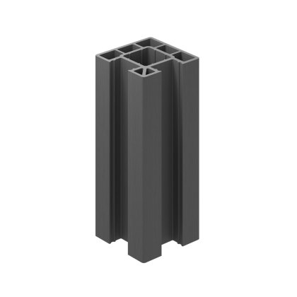 1.94m Graphite Composite Corner Fence Post