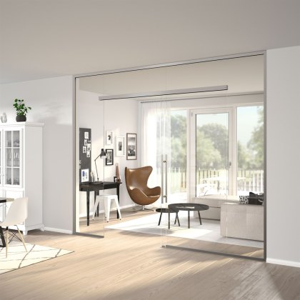 MUTO Comfort L 80 Complete Sliding Door Wall Set MUTO Comfort L 80 Complete Sliding Door Wall Set