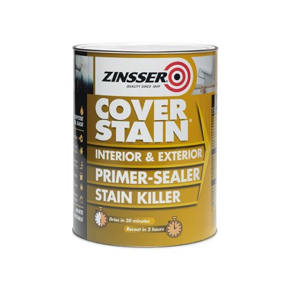 Zinsser - Cover Stain Primer - Sealer 2.5 litre Zinsser - Cover Stain Primer - Sealer 2.5 litre