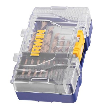 IRWIN - HSS Cobalt Drill Bit Set, 15 Piece