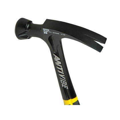 STANLEY - FatMax AntiVibe All Steel Rip Claw Hammer 570g (20oz)