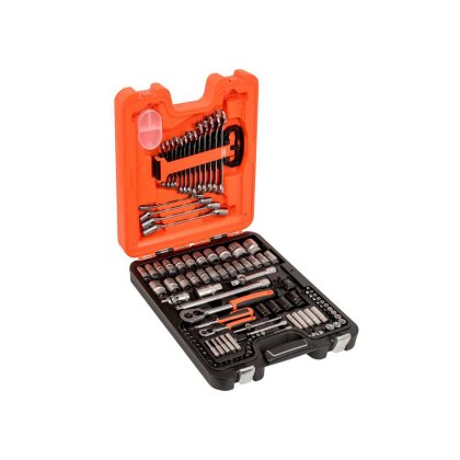 Bahco - S106 1/4in &1/2in DriveSocket & Spanner Set, 106 Piece