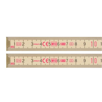 STANLEY - Wooden Folding Rule 2m STANLEY - Wooden Folding Rule 2m