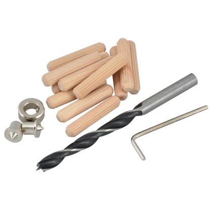 Faithfull - Dowel Kit 6mm Drill & Points Faithfull - Dowel Kit 6mm Drill & Points