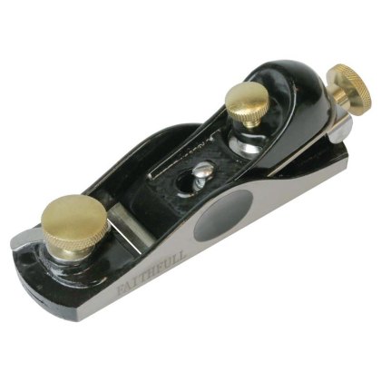 Faithfull - No.60 1/2 Block Plane in a Wooden Box Faithfull - No.60 1/2 Block Plane in a Wooden Box