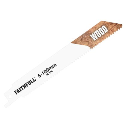 Faithfull - HCS Wood Cutting Sabre Saw Blades