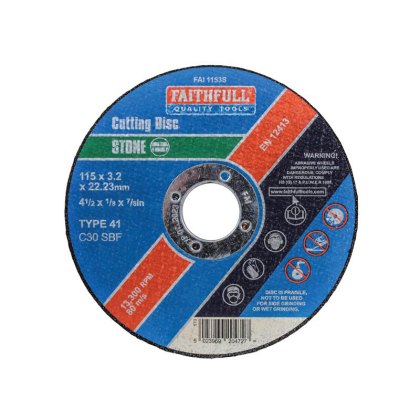 Faithfull - Stone Cut Off Disc Faithfull - Stone Cut Off Disc