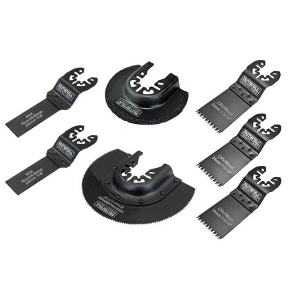 Faithfull - Multi-Function Tool Blade Set, 7 Piece Faithfull - Multi-Function Tool Blade Set, 7 Piece
