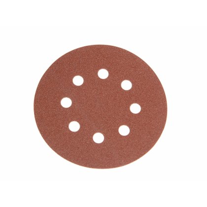 Faithfull - Hook & Loop Sanding Disc DID3 Holed 125mm x 240G (Pack 25) Faithfull - Hook & Loop Sanding Disc DID3 Holed 125mm x 240G (Pack 25)
