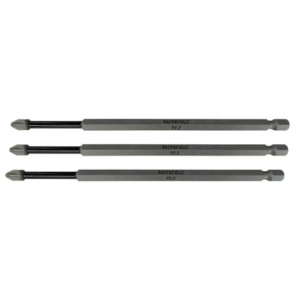 Faithfull - Impact Screwdriver Bits, Pozidriv Faithfull - Impact Screwdriver Bits, Pozidriv