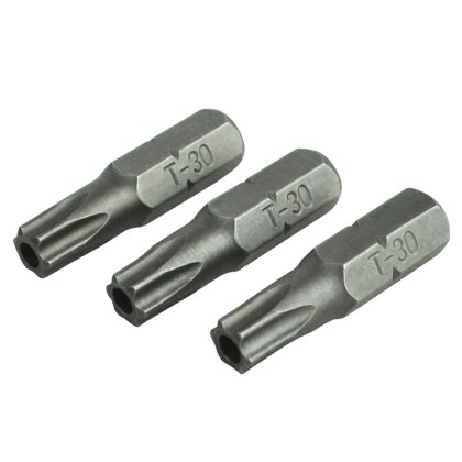 Faithfull - Security S2 Grade Steel Screwdriver Bits