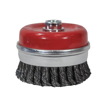 Faithfull - Wire Cup Brush Twist Knot Faithfull - Wire Cup Brush Twist Knot