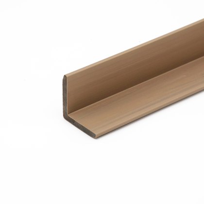 EazyClad 5S - Clay Beige Angled Composite Cladding Trim