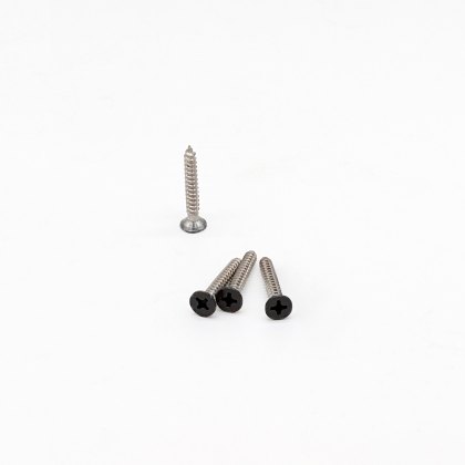 EazyClad 5S - Ebony Black Colour Coded Screws for Cladding Trim - Pack of 100