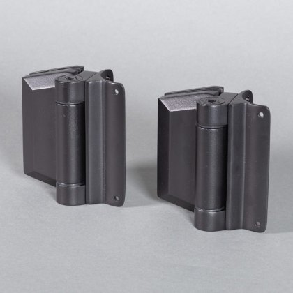 Polaris 155 Self-Closing Hinges - Glass to Post