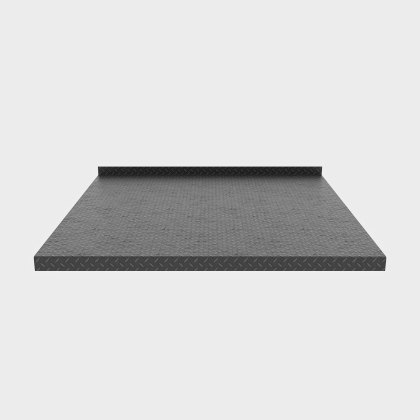 Durbar Landing Plates 800 x 800 x 4.5mm - 40mm Turn - 1 up / 1 down