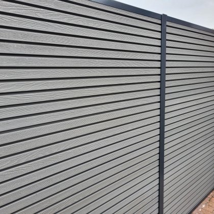 DuraPost Urban® 6ft Slatted Composite Boards (Pack of 2) - Light Grey DuraPost Urban® 6ft Slatted Composite Boards (Pack of 2) - Light Grey