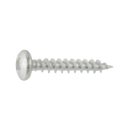 DuraPost® Pan Head Timber Screws 4 x 40mm - Ruspert Silver DuraPost® Pan Head Timber Screws 4 x 40mm - Ruspert Silver