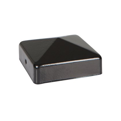 DuraPost® Post Cap With Bracket 75 x 75mm - Anthracite Grey
