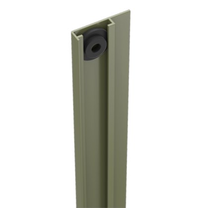DuraPost® Cover Strip For U Channel 2100m - Olive Grey