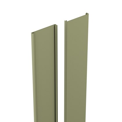 DuraPost&reg Cover Strip For Classic Post 2100m - Olive Grey