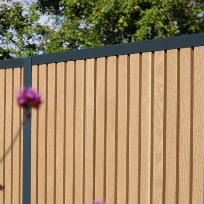 DuraPost® U Channel 52 x 30mm - Black