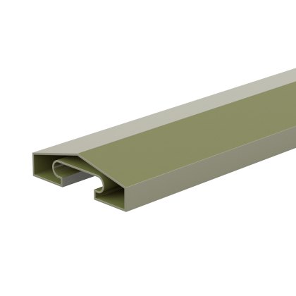 DuraPost® Capping Rail 65mm - Olive Grey