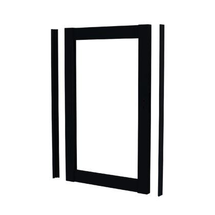 DuraPost® Aluminium Gate Frame - Black