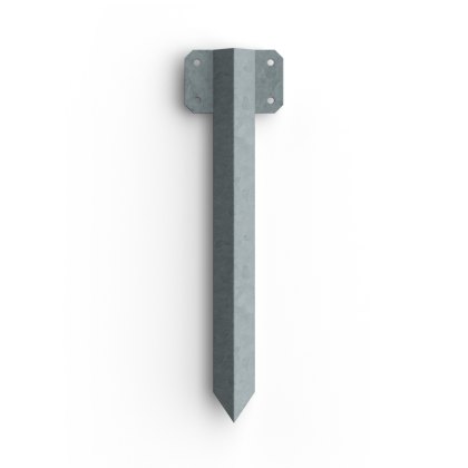 FENCEMATE® Sleeper Pin Straight Bracket 365 x 2mm - Galvanised FENCEMATE® Sleeper Pin Straight Bracket 365 x 2mm - Galvanised
