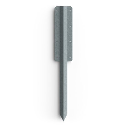 FENCEMATE® Double Sleeper Pin Straight Bracket 750 x 2mm - Galvanised FENCEMATE® Double Sleeper Pin Straight Bracket 750 x 2mm - Galvanised
